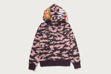 TIGER CAMO TIGER SHARK FULL ZIP HOODIE