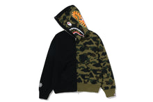 1ST CAMO CRYSTAL STONE SHARK FULL ZIP HOODIE