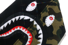 1ST CAMO CRYSTAL STONE SHARK FULL ZIP HOODIE