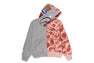 1ST CAMO CRYSTAL STONE SHARK FULL ZIP HOODIE