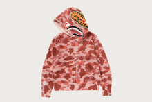 1ST CAMO CROCHET SHARK FULL ZIP HOODIE