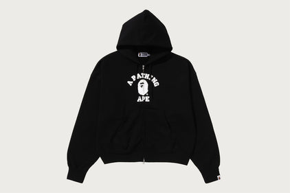COLLEGE OVERSIZED ZIP HOODIE