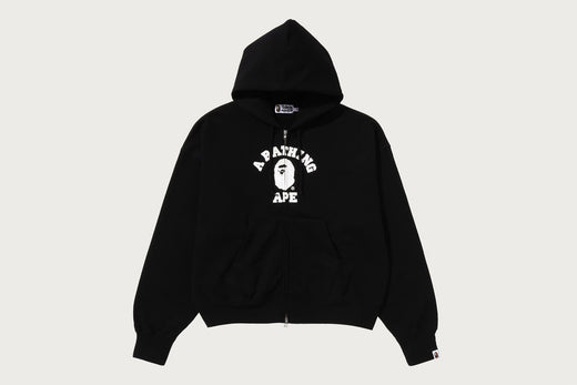 COLLEGE OVERSIZED ZIP HOODIE