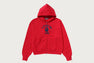 COLLEGE OVERSIZED ZIP HOODIE