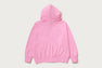BAPE LOGO CRYSTAL STONES OVERSIZED ZIP HOODIE