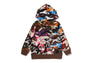 HYBRID CAMO SHARK ZIP HOODIE