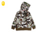 HYBRID CAMO SHARK ZIP HOODIE