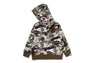 HYBRID CAMO SHARK ZIP HOODIE