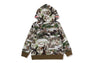HYBRID CAMO SHARK ZIP HOODIE
