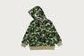 ABC CAMO SHARK ZIP HOODIE