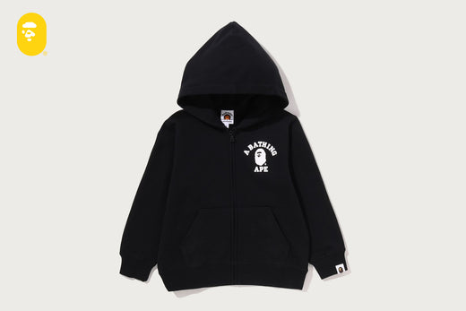 BIG COLLEGE ZIP HOODIE