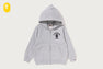 BIG COLLEGE ZIP HOODIE