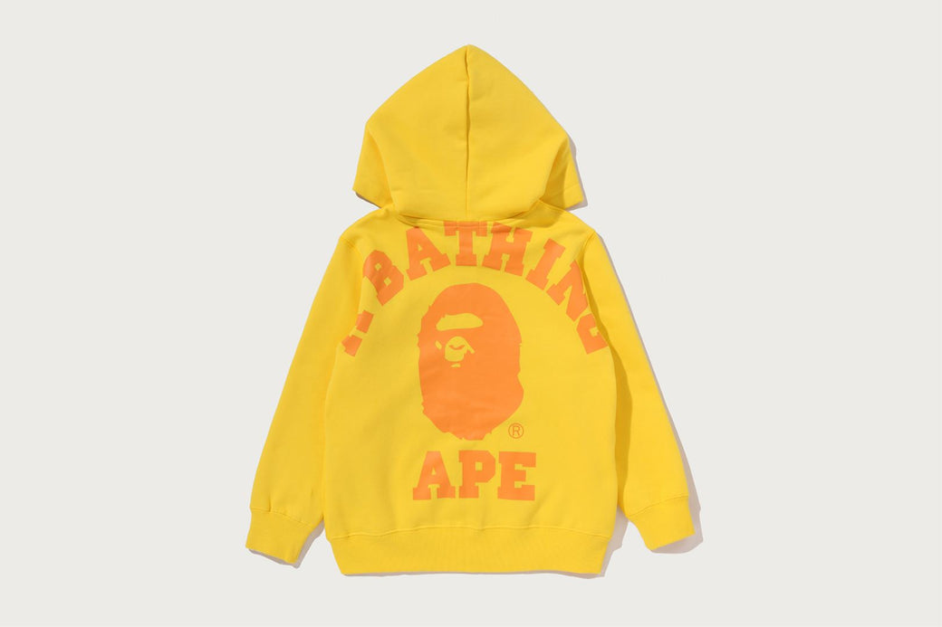 BAPE X MOUSSY 】COLLEGE LOGO ZIP HOODIE BAPE X MOUSSY 】COLLEGE