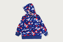 STA STRIKE CAMO SHARK ZIP HOODIE
