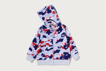 STA STRIKE CAMO SHARK ZIP HOODIE