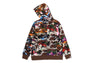 HYBRID CAMO SHARK ZIP HOODIE