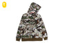 HYBRID CAMO SHARK ZIP HOODIE