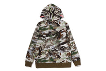 HYBRID CAMO SHARK ZIP HOODIE