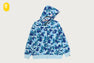 ABC CAMO SHARK ZIP HOODIE