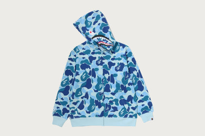 ABC CAMO SHARK ZIP HOODIE