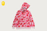 ABC CAMO SHARK ZIP HOODIE