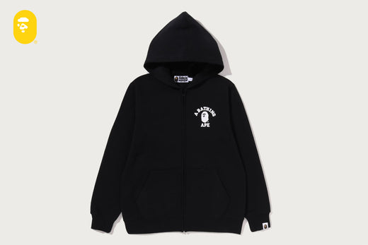BIG COLLEGE ZIP HOODIE
