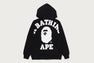 BIG COLLEGE ZIP HOODIE