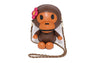 CRYSTAL STONE BABY LISA PLUSH DOLL SHOULDER BAG
