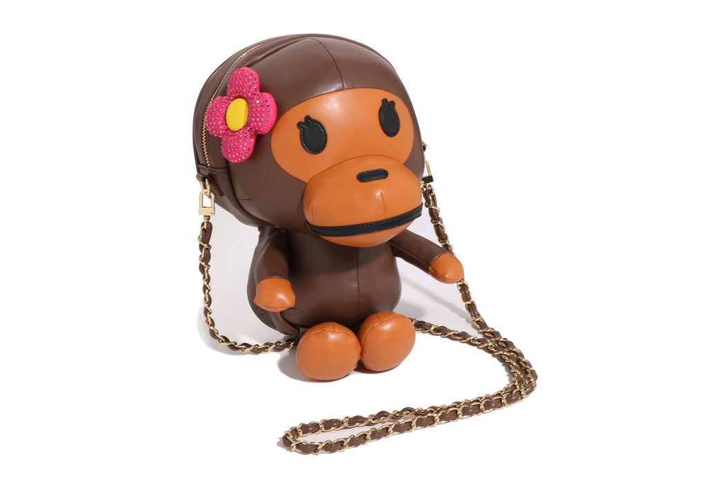 CRYSTAL STONE BABY LISA PLUSH DOLL SHOULDER BAG | bape.com