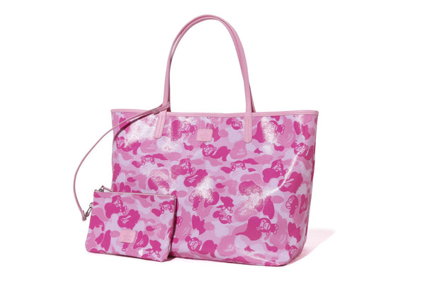 BABY LISA ABC CAMO TOTE BAG | bape.com