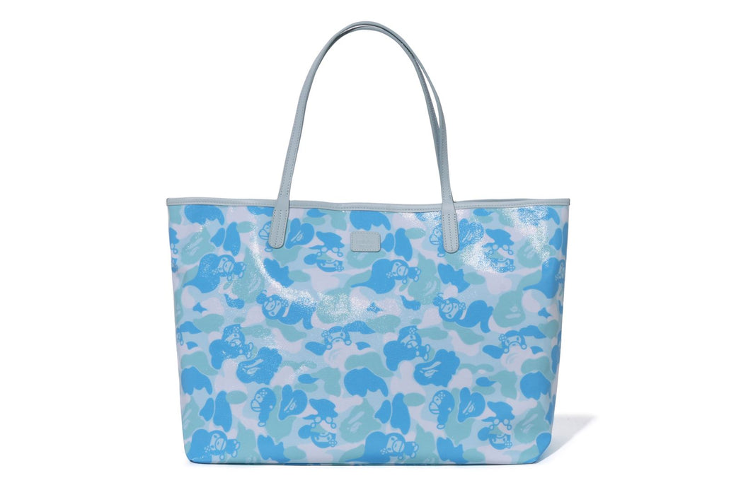 BABY LISA ABC CAMO TOTE BAG | bape.com