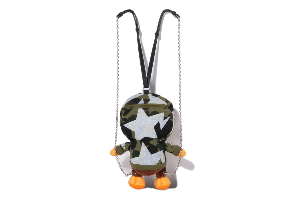 STAR OVER PRINT 1ST CAMO BABY MILO PLUSH DOLL BACKPACK | bape.com