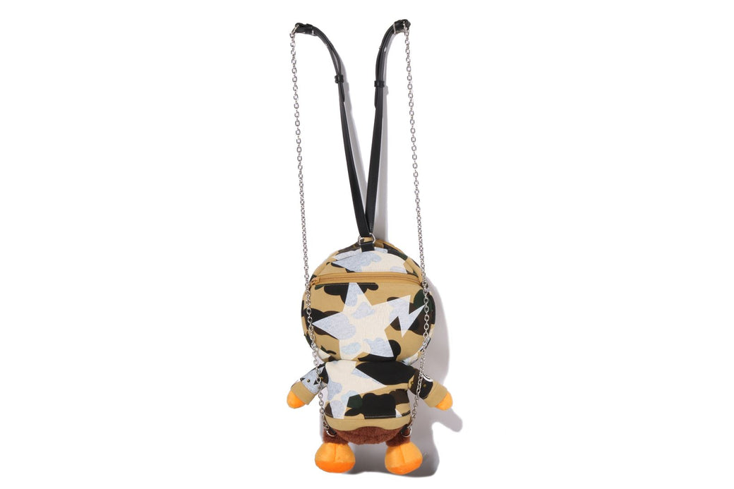 STAR OVER PRINT 1ST CAMO BABY MILO PLUSH DOLL BACKPACK | bape.com