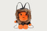 COLOR CAMO BABY MILO FUR DOLL BACKPACK