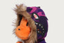 COLOR CAMO BABY MILO FUR DOLL BACKPACK