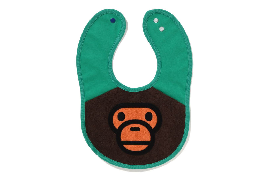 BABY MILO PILE BIB bape