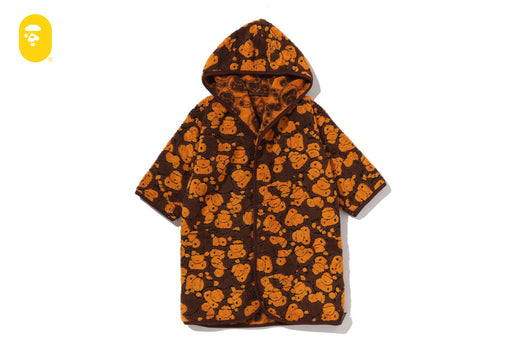 ALL BABY MILO PILE BABY BATHROBE