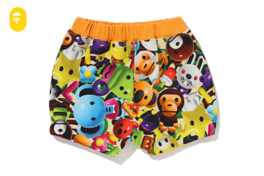 3D MILO ALL FRIENDS BABY SHORTS
