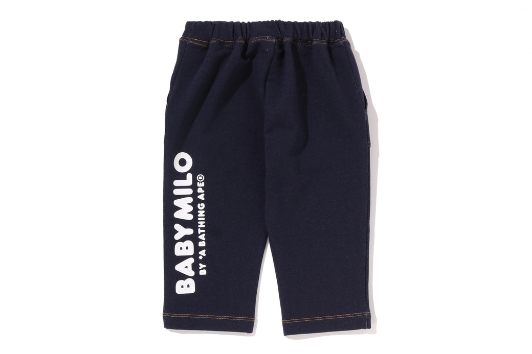 BABY MILO DINOSAUR JERSEY DENIM BABY PANTS | bape.com