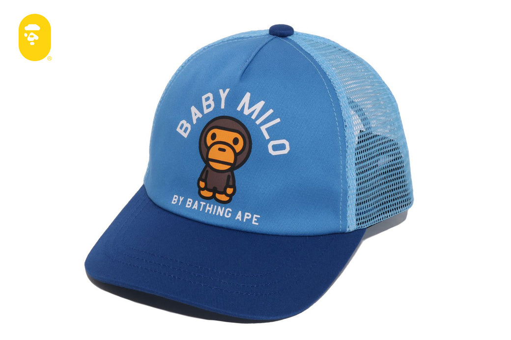 BABY MILO PANEL MESH CAP | bape.com