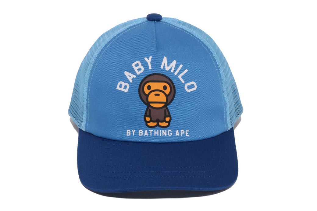 BABY MILO PANEL MESH CAP | bape.com