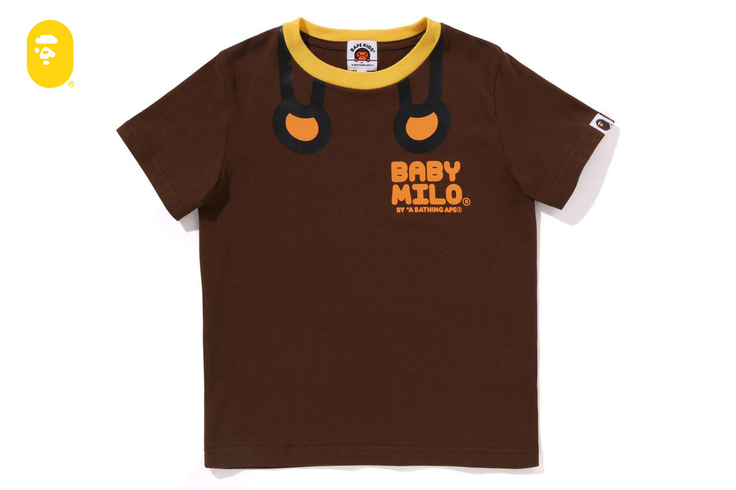 トップス A BATHING APE SOLID CAMO MILO TEE SOLID CAMO MILO ON APE HEAD TEE | bape.com