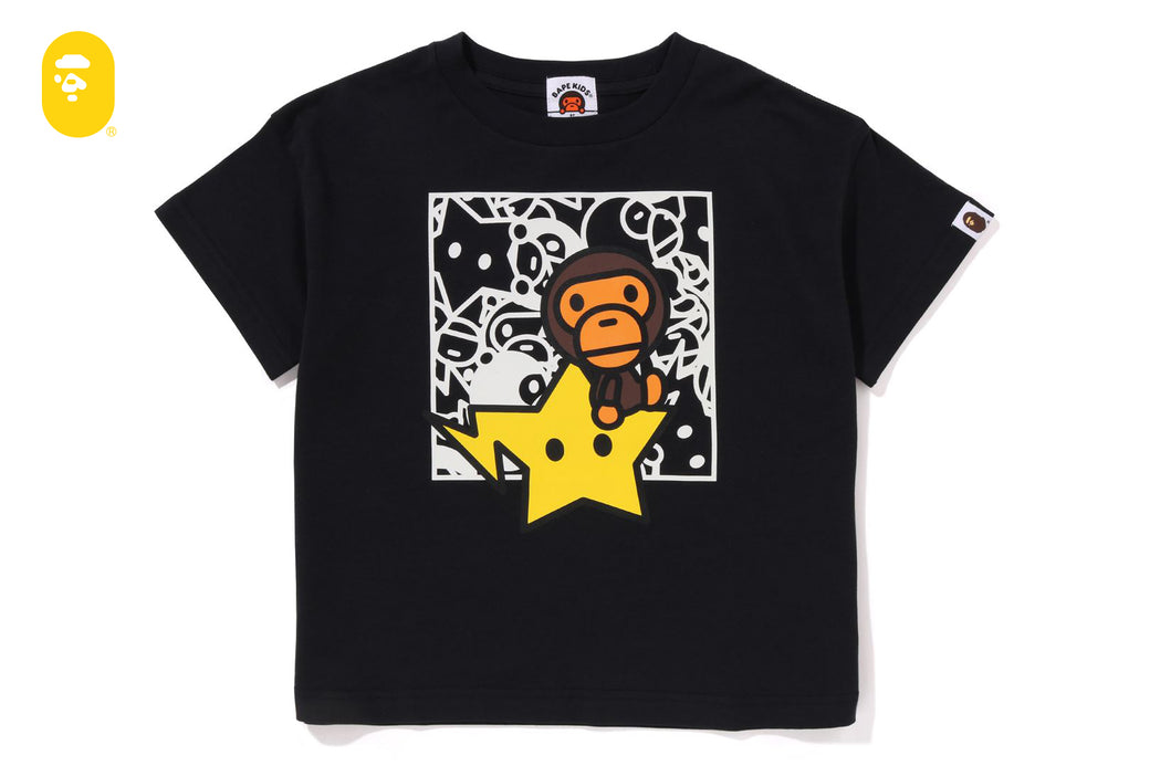 BABY MILO STA GLOW IN THE DARK RELAXED FIT TEE | bape.com