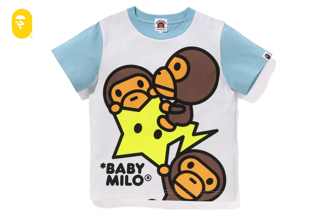 BABY MILO Tシャツ 3点セット 90cm BABY MILO STA GLOW IN THE DARK PANEL PRINT TEE | bape.com