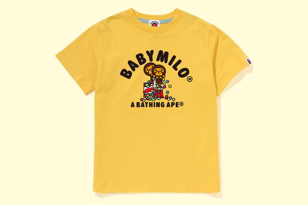 BABY MILO MILO GUM BALL TEE イエロー BABY MILO GUMBALL UV PRINT TEE | bape.com