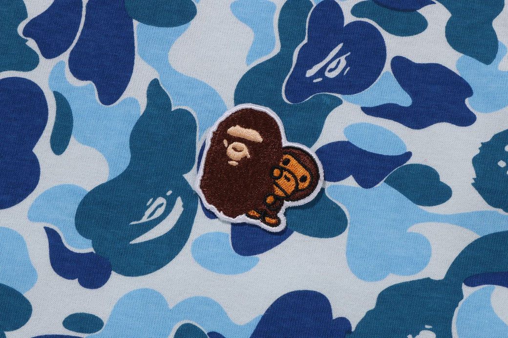 ABC CAMO APE & MILO ONE POINT TEE | bape.com