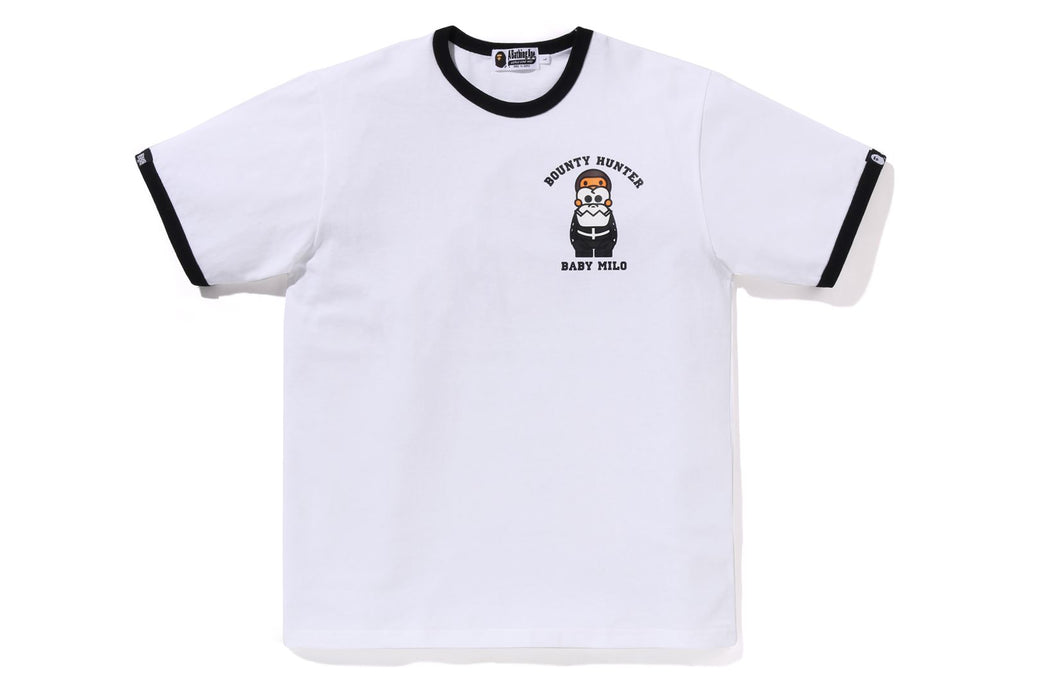 BAPE X BOUNTY HUNTER 】BABY MILO RINGER TEE | bape.com