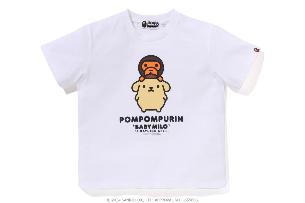【 BABY MILO X POMPOMPURIN 】MINI TEE BABY MILO X POMPOMPURIN 】MINI TEE | bape.com