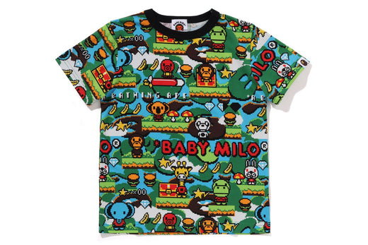 BABY MILO GAME PATTERN TEE