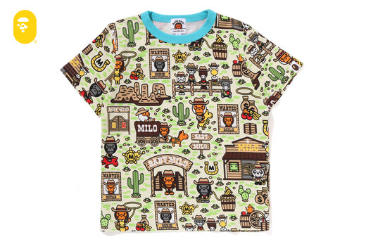 BABY MILO WESTERN PATTERN TEE